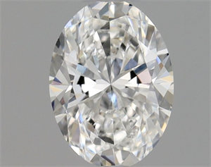 Picture of Natural Diamond 0.40 Carats, Oval with  Cut, E Color, VS2 Clarity and Certified by GIA
