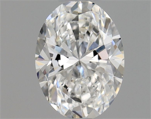 Picture of Natural Diamond 0.40 Carats, Oval with  Cut, E Color, VS2 Clarity and Certified by GIA