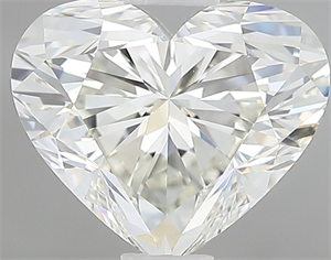 Picture of Natural Diamond 1.70 Carats, Heart with  Cut, I Color, VVS1 Clarity and Certified by IGI