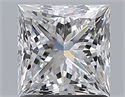 Diamante Natural 1.51 quilates, Princesa , Color E, claridad SI1 y certificado GIA