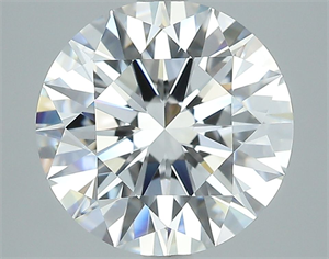 Picture of Natural Diamond 4.00 Carats, Round with Excellent Cut, D Color, VVS2 Clarity and Certified by GIA