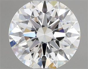 Picture of Lab Grown Diamond 1.08 Carats, Round with Ideal Cut, D Color, VVS2 Clarity and Certified by IGI