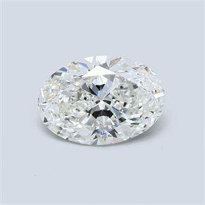 Picture of Natural Diamond 2.51 Carats, Oval with  Cut, G Color, SI2 Clarity and Certified by GIA