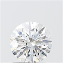 Del inventario de diamantes de laboratorio, 1.10 quilates, Redondo , Color D, claridad VVS2 y certificado IGI