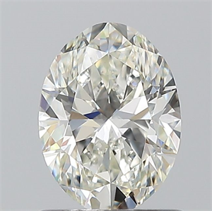 Picture of Natural Diamond 0.90 Carats, Oval with  Cut, I Color, VS2 Clarity and Certified by GIA