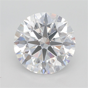 Picture of Lab Grown Diamond 5.04 Carats, Round with Excellent Cut, E Color, VVS1 Clarity and Certified by GIA
