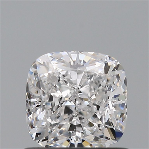 Picture of Natural Diamond 0.72 Carats, Cushion with  Cut, D Color, SI1 Clarity and Certified by IGI