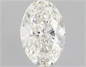 Natural Diamond 0.32 Carats, Oval with  Cut, I Color, SI2 Clarity and Certified by GIA