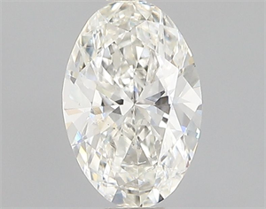 Picture of Natural Diamond 0.32 Carats, Oval with  Cut, I Color, SI2 Clarity and Certified by GIA