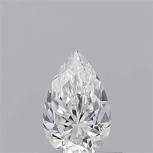 Picture of Natural Diamond 0.50 Carats, Pear with  Cut, D Color, VS1 Clarity and Certified by GIA