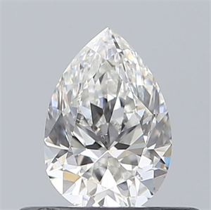 Picture of Natural Diamond 0.40 Carats, Pear with  Cut, G Color, SI1 Clarity and Certified by GIA