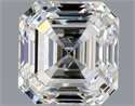 Diamante Natural 1.01 quilates, Asscher , Color G, claridad VVS1 y certificado GIA