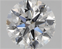 Natural Diamond 0.90 Carats, Round with Excellent Cut, E Color, SI1 Clarity and Certified by GIA