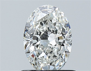 Picture of Natural Diamond 0.80 Carats, Oval with  Cut, F Color, VS2 Clarity and Certified by GIA