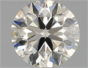 Natural Diamond 1.20 Carats, Round with Very Good Cut, M Color, VVS1 Clarity and Certified by GIA