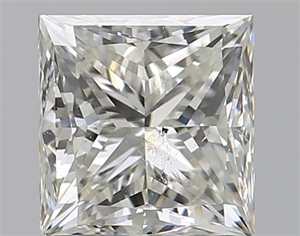 Foto Diamante Natural 1.20 quilates, Princesa , Color G, claridad SI2 y certificado GIA de