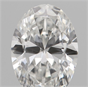 Natural Diamond 0.24 Carats, Oval with  Cut, F Color, VVS2 Clarity and Certified by IGI