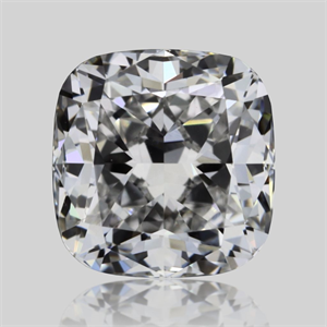 Foto Diamante Natural 0.55 quilates, Del cojín , Color E, claridad VVS1 y certificado GIA de