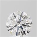 Lab Grown Diamond 1.38 Carats, Round with Ideal Cut, F Color, VS1 Clarity and Certified by IGI