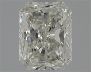 Picture of Natural Diamond 0.51 Carats, Radiant with  Cut, J Color, VVS1 Clarity and Certified by GIA