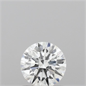 Del inventario de diamantes de laboratorio, 0.70 quilates, Redondo , Color D, claridad SI1 y certificado IGI