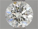 Diamante Natural 0.51 quilates, Redondo , Color J, claridad VVS1 y certificado IGI