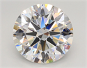 Del inventario de diamantes de laboratorio, 5.54 quilates, Redondo , Color E, claridad VVS2 y certificado IGI