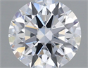Lab Grown Diamond 1.22 Carats, Round with Ideal Cut, F Color, VVS2 Clarity and Certified by IGI