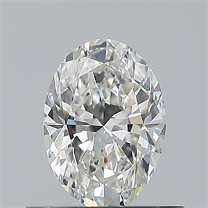 Picture of Natural Diamond 0.50 Carats, Oval with  Cut, G Color, VS2 Clarity and Certified by GIA