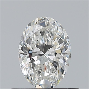 Picture of Natural Diamond 0.50 Carats, Oval with  Cut, G Color, VS2 Clarity and Certified by GIA