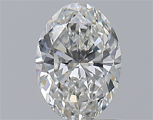 Picture of Natural Diamond 1.01 Carats, Oval with  Cut, G Color, VS2 Clarity and Certified by GIA