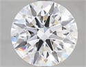 Del inventario de diamantes de laboratorio, 3.09 quilates, Redondo , Color D, claridad VVS2 y certificado IGI