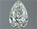 Natural Diamond 0.70 Carats, Pear with  Cut, I Color, SI1 Clarity and Certified by IGI