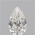 Diamante Natural 0.74 quilates, De pera , Color G, claridad VVS2 y certificado GIA