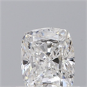 Diamante Natural 0.50 quilates, Del cojín , Color E, claridad SI1 y certificado GIA