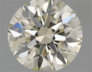 Picture of Natural Diamond 0.51 Carats, Round with Excellent Cut, K Color, SI2 Clarity and Certified by IGI