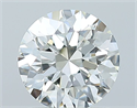 Diamante Natural 1.03 quilates, Redondo , Color I, claridad VS1 y certificado GIA