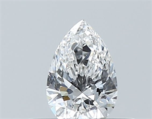 Foto Diamante Natural 0.30 quilates, De pera , Color E, claridad VVS1 y certificado GIA de