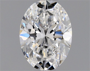 Picture of Natural Diamond 0.40 Carats, Oval with  Cut, E Color, VVS2 Clarity and Certified by GIA