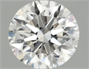 Lab Grown Diamond 1.04 Carats, Round with Excellent Cut, E Color, VVS2 Clarity and Certified by IGI