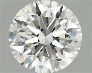 Picture of Lab Grown Diamond 1.04 Carats, Round with Excellent Cut, E Color, VVS2 Clarity and Certified by IGI