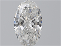 Diamante Natural 3.53 quilates, Ovalado , Color F, claridad SI2 y certificado HRD