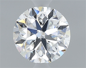 Picture of Natural Diamond 0.70 Carats, Round with Very Good Cut, D Color, SI1 Clarity and Certified by GIA