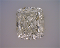Natural Diamond 0.90 Carats, Cushion with  Cut, J Color, SI1 Clarity and Certified by GIA