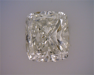 Foto Diamante Natural 0.90 quilates, Del cojín , Color J, claridad SI1 y certificado GIA de