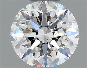 Foto Diamante Natural 0.40 quilates, Redondo , Color E, claridad SI1 y certificado GIA de