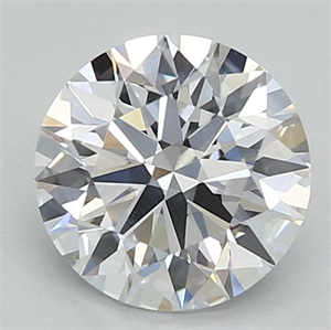 Picture of Lab Grown Diamond 1.03 Carats, Round with Ideal Cut, D Color, VS1 Clarity and Certified by IGI