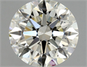 Natural Diamond 1.00 Carats, Round with Excellent Cut, L Color, VS2 Clarity and Certified by GIA