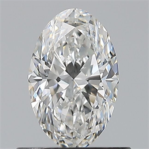 Picture of Natural Diamond 0.60 Carats, Oval with  Cut, F Color, VS1 Clarity and Certified by GIA