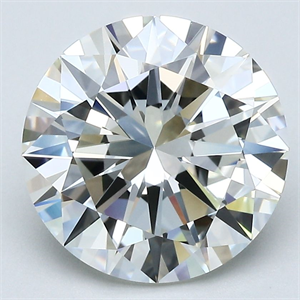 Foto Diamante Natural 4.01 quilates, Redondo , Color J, claridad VVS1 y certificado GIA de